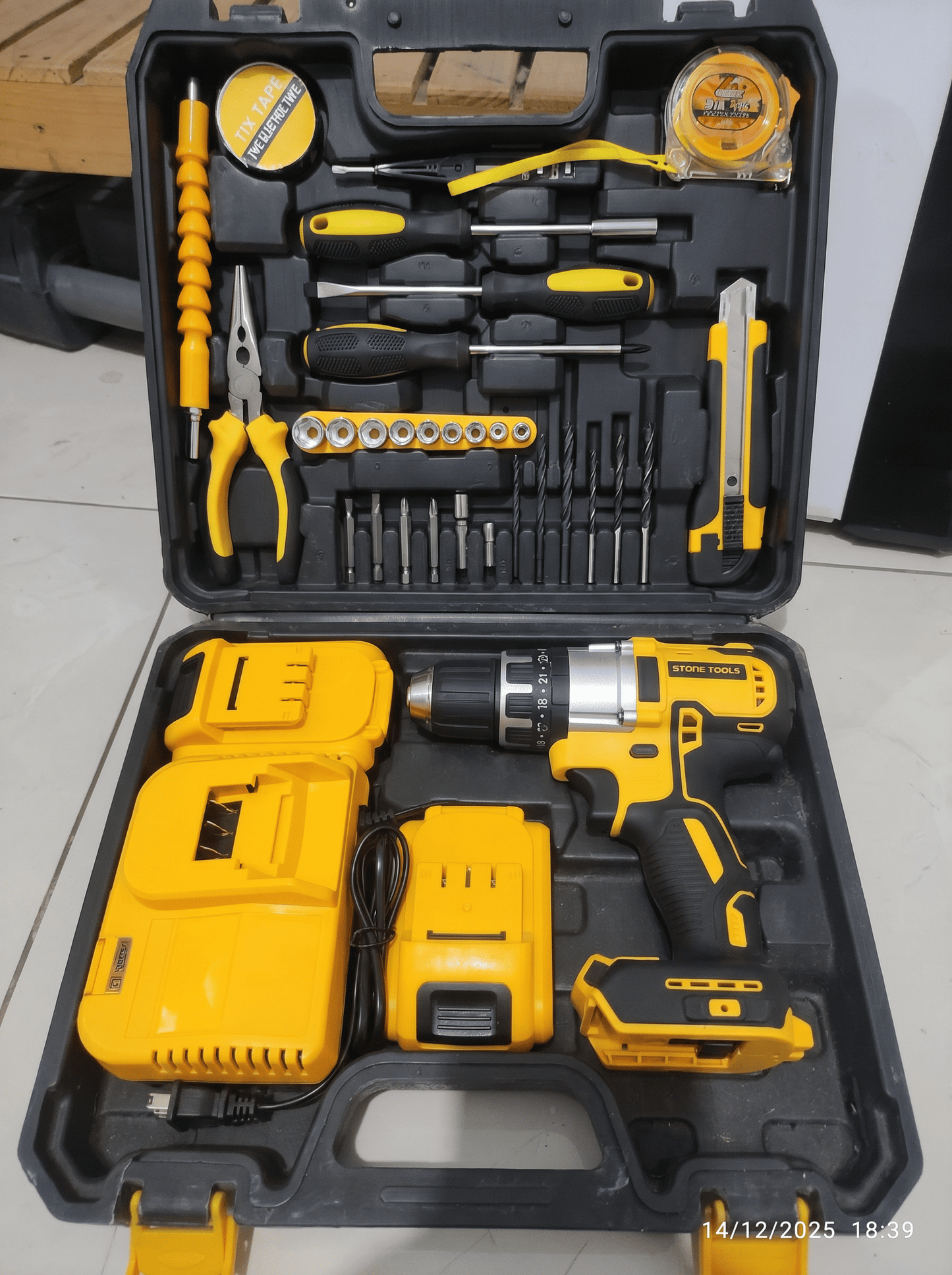 🔥VoltMax™ Pro - Kit Taladro Inalámbrico 34pcs Ultra 1000GR  Profesional + Batería Extra Gratis - Ahorra Tiempo y Esfuerzo